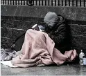  ??  ?? Homelessne­ss is being targeted