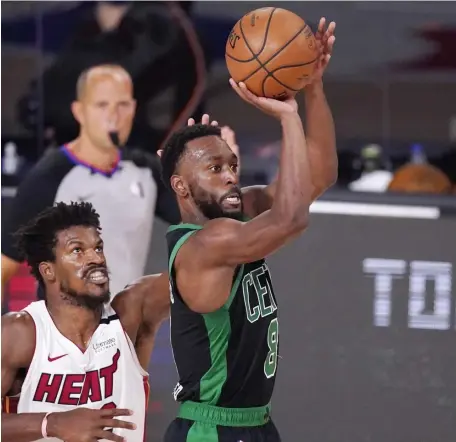  ?? AP FILe PhOTOs ?? ON THE MEND: With guard Kemba Walker recovering from a knee procedure and big man Tristan Thompson, below, nursing a strained hamstring, the Celtics will be needing several players to step up.