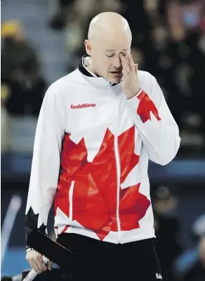  ?? NATACHA PISARENKO/THE ASSOCIATED PRESS ?? Kevin Koe and his team lost in the medal round at the Olympics, finishing fourth. Koe is back with a new team and already proving he’s still one of the best.