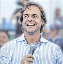  ?? CORTESÍA ?? Medida. Lacalle Pou espera aumentar la inversión argentina en su país.