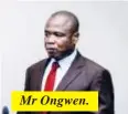  ?? ?? Mr Ongwen.