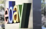  ?? MARCIO JOSE SANCHEZ/ASSOCIATED PRESS ?? Shares of eBay fell Thursday, a day after the company forecast weak holiday earnings.