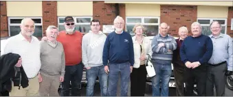  ??  ?? Above: The Vintage Vehicle enthusiast­s group enjoying the sunshine at the St. Joseph’s Foundation Spring Fair ‘18.