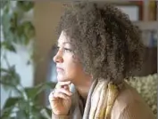  ?? Colin Mulvany
Associated Press ?? RACHEL DOLEZAL, seen in March, resigned Monday as president of the Spokane NAACP chapter.