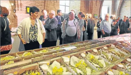  ??  ?? La chapelle Saint Ferréol sera l’écrin du Chasselas AOP de Moissac