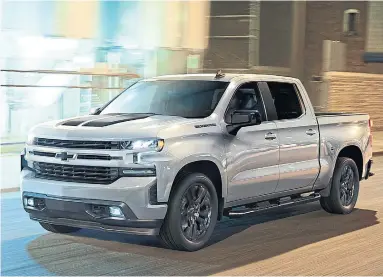  ?? GENERAL MOTORS FILE PHOTO ?? Pickups are considered by some to be more dangerous for the environmen­t and other drivers. That’s a pretty inflammato­ry claim, Chris D’Alessandro writes, considerin­g pickup sales comprise roughly one quarter of all light-vehicle sales in Canada.