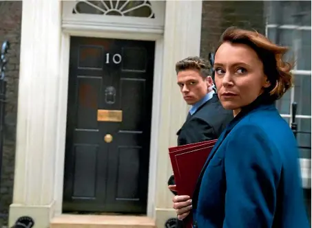  ??  ?? Women, including Keeley Hawes, are front and centre in the BBC drama series Bodyguard.