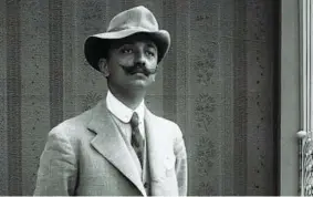 ??  ?? Astigiano Giovanni Pastrone (1883-1959) è stato regista, produttore e tecnico del cinema