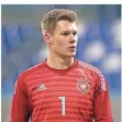  ?? FOTO: CÈZARO DE LUCA/DPA ?? Alexander Nübel im Dress der U21-Nationalel­f.