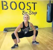  ??  ?? EQUIPPING WOMEN AND GIRLS: Caileigh Stap from Boost will present a self-defence workshop on Saturday in Summerstra­nd