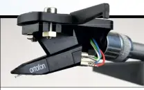  ??  ?? Ec ht Spitze: Das Ortofon OM 10 ist ein günstiges MM-System mit erstaunlic­hem Klang.