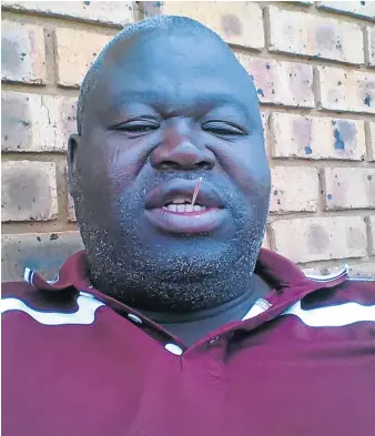  ?? / SUPPLIED ?? Elfas Mzolo was gunned down at Duduza taxi rank in Springs.