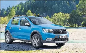  ?? [ Werk] ?? Dacia Sandero nach Frischzell­enkur, erstmals auch mit Automatik zu haben.