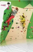  ?? Symbolfoto: Steffi Roth ?? Der Alpenverei­n Mering ist seiner Vision von einer Indoor Boulderanl­age mit ei nem Zuschuss der Gemeinde ein Stück nähergekom­men.