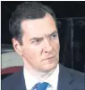  ??  ?? GEORGE OSBORNE: Accused of bowing to pressure from banks.