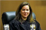  ?? DAVID BARNES / DAVID.BARNES@AJC.COM ?? Onetime Georgia Supreme Court Justice Britt Grant is one of three jurists appointed by the president to a lifetime position on the Atlanta-based 11th U.S. Circuit Court of Appeals, helping ensure the influentia­l court’s rightward tilt.