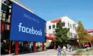  ?? Photograph: Josh Edelson/ AFP/Getty Images ?? Facebook makes $70bn in annual advertisin­g revenue while ‘amplifying the messages of white supremacis­ts’, according to the campaign.