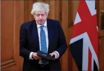  ??  ?? Johnson: Finally secured a trade deal with the EU.