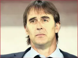  ??  ?? JULEN LOPETEGUI