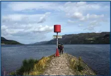  ??  ?? Top, Edinburgh is waiting to welcome back tourists. Above, Loch Ness at Fort Augustus