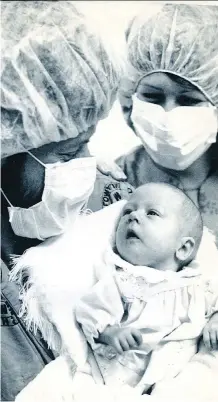  ?? THE ASSOCIATED PRESS/FILES ?? Thirty one years after being the first Canadian infant to survive a heart transplant, Jessica Diggens died Wednesday after collapsing in her Black Diamond home.