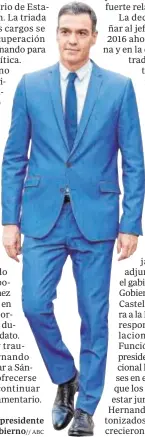  ?? ABC ?? Pedro Sánchez, presidente del Gobierno//