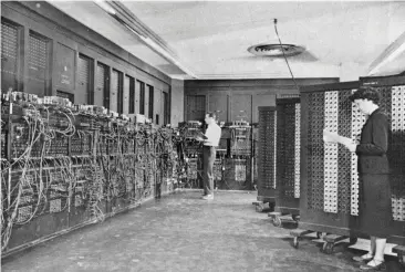  ?? ?? The ENIAC at the Ballistic Research Laboratory, Pennsylvan­ia, circa 1950.