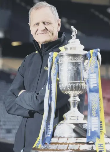  ??  ?? 0 Andy Ritchie attained legendary status with Morton and believes they have a chance versus Celtic.