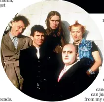  ??  ?? Ben Elton cowrote a number of British television classics, including The Young Ones, which made household names out of its stars, from left, Rik Mayall, Christophe­r Ryan, Nigel Planer, Adrian Edmondson, and Alexei Sayle.