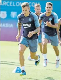  ?? FOTO: FC BARCELONA ?? Lucas Digne irá a la gira pero podría no acabarla