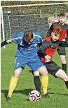  ?? ?? Heaton Mersey v Aldermere (Aldermere in red and black)