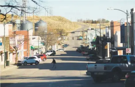  ??  ?? Main Street in Wray, in Yuma County, is open for business Feb. 22. The Yuma County Sheriff ’s Office has been asking for a budget increase because the understaff­ed department has had trouble patrolling the vast county. RJ Sangosti, The Denver Post