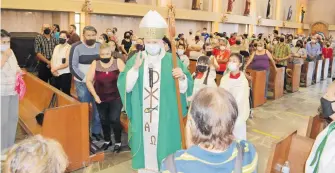  ?? MIGUEL SÁENZ ?? En Juárez pidieron erradicar la violencia