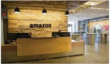  ?? DEBORAH CANNON / AMERICAN STATESMAN ?? Amazon has largely settled on the Domain in North Austin as a hub for its local operations. It occupies about 250,000 square feet of office space in two new buildings at the mixed-use project between MoPac Boulevard (Loop 1) and Burnet Road.