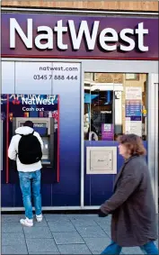  ??  ?? MIX-UP: NatWest recorded a default despite a plan to repay debt