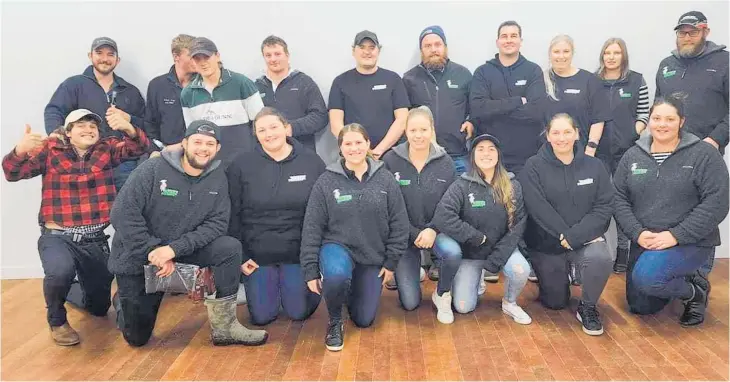  ?? Photo/ Supplied ?? The Central Taranaki Young Farmers Club have been busy with activities.