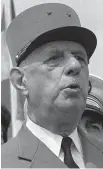  ?? ARCHIVES PC ?? De Gaulle, le 24 juillet 1967, peu après son célèbre discours