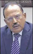  ??  ?? Ajit Doval and Wang Yi