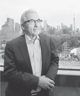  ?? J.P. MOCZULSKI/Postmedia News files ?? Past national chief Phil Fontaine has been hired by TransCanad­a Corp. to help win support
for the proposed Energy East pipeline, which would carry crude to New Brunswick.