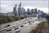  ?? MATT ROURKE — THE ASSOCIATED PRESS FILE ?? Traffic moves along the Interstate 76highway in Philadelph­ia.