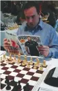  ??  ?? Big-match build-up Chess champ Stephen Stokes