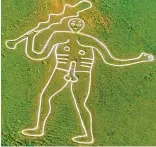  ??  ?? Mystery: The Cerne Abbas Giant