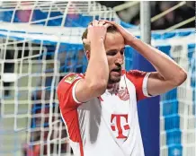  ?? ?? Harry Kane, delantero del Bayern, reacciona en un partido