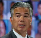  ?? TERRY PIERSON — SCNG ?? State Attorney General Rob Bonta will face Republican Nathan Hochman in the fall. Bonta is in his first statewide campaign after being appointed by Gov. Newsom.