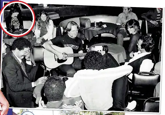  ??  ?? CLAIMS: The photo which Mike Binder says shows Diana visiting the club. However, Jennifer Lee insists that the woman circled is her