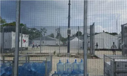  ?? Photograph: Reuters ?? An audit report says home affairs used inappropri­ate financial benchmarks when choosing who should run the Manus Island detention facility.