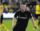  ??  ?? LAFC Midfielder James Murphy joined Lights FC on loan from LAFC of Major League Soccer.