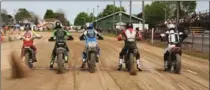  ?? OUTLAW PRODUCTION­S PHOTO ?? Flat Track Canada opens it season this weekend at the Woodstock Fairground­s with a full card of motorcycle dirt track racing.