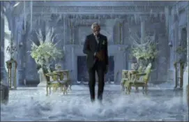  ?? PEPSICO VIA AP ?? This photo provided by PepsiCo shows Morgan Freeman in a scene from the company’s Mountain Dew Ice Super Bowl spot.