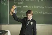  ?? NETFLIX ?? Billy (Kesler Talbot) brings Ollie (voiced by Jonathan Groff) to school for show and tell in “Lost Ollie.”